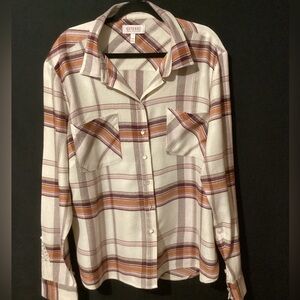 Shyanne Plaid Shirt Size XXL